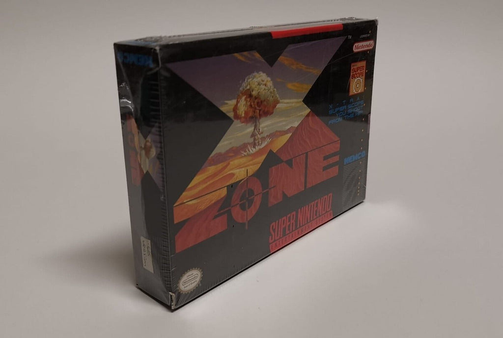 SNES Super Nintendo X-Zone - NEU - New - Sealed OVP - NTSC USA - T-Retro-Games 