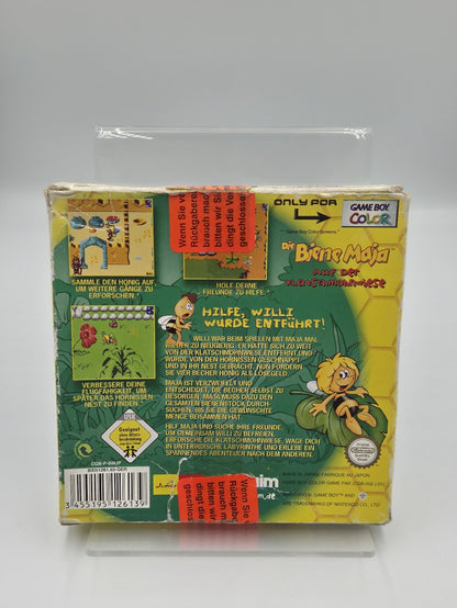 Game Boy Color Biene Maja auf der Klatschmohnwiese mit OVP und Anleitung NOE
