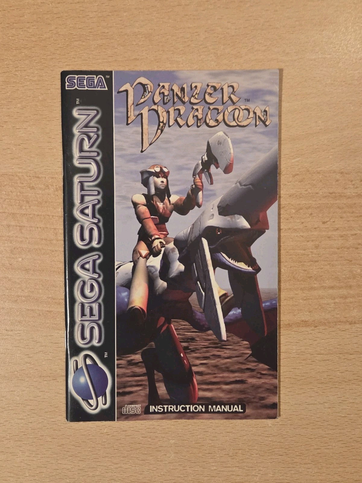 Sega Saturn Panzer Dragoon  Spielanleitung Instruction Booklet 