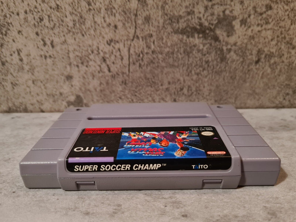 SNES Super Nintendo Super Soccer Champ NTSC USA Modul - T-Retro-Games 