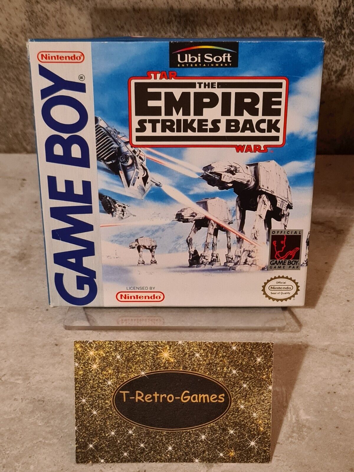 Game Boy Classic Star Wars The Empire Strikes Back mit OVP und Anleitung USA - T-Retro-Games 