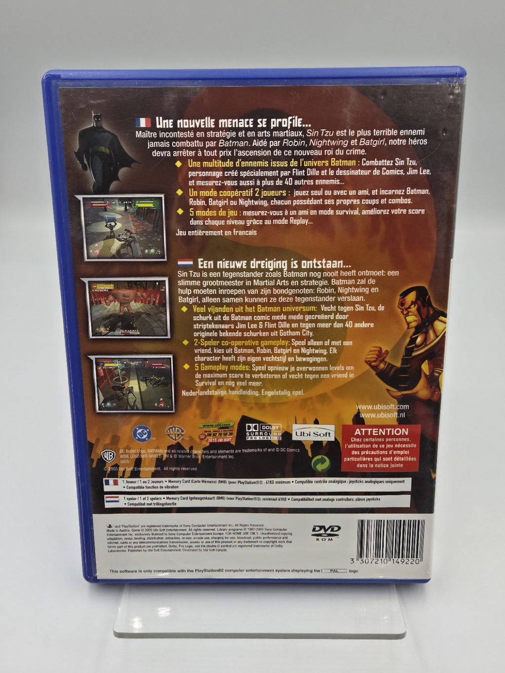 PS2 Playstation 2 Spiel Batman Rise of Sin Tzu mit OVP + Anleitung Multilingual