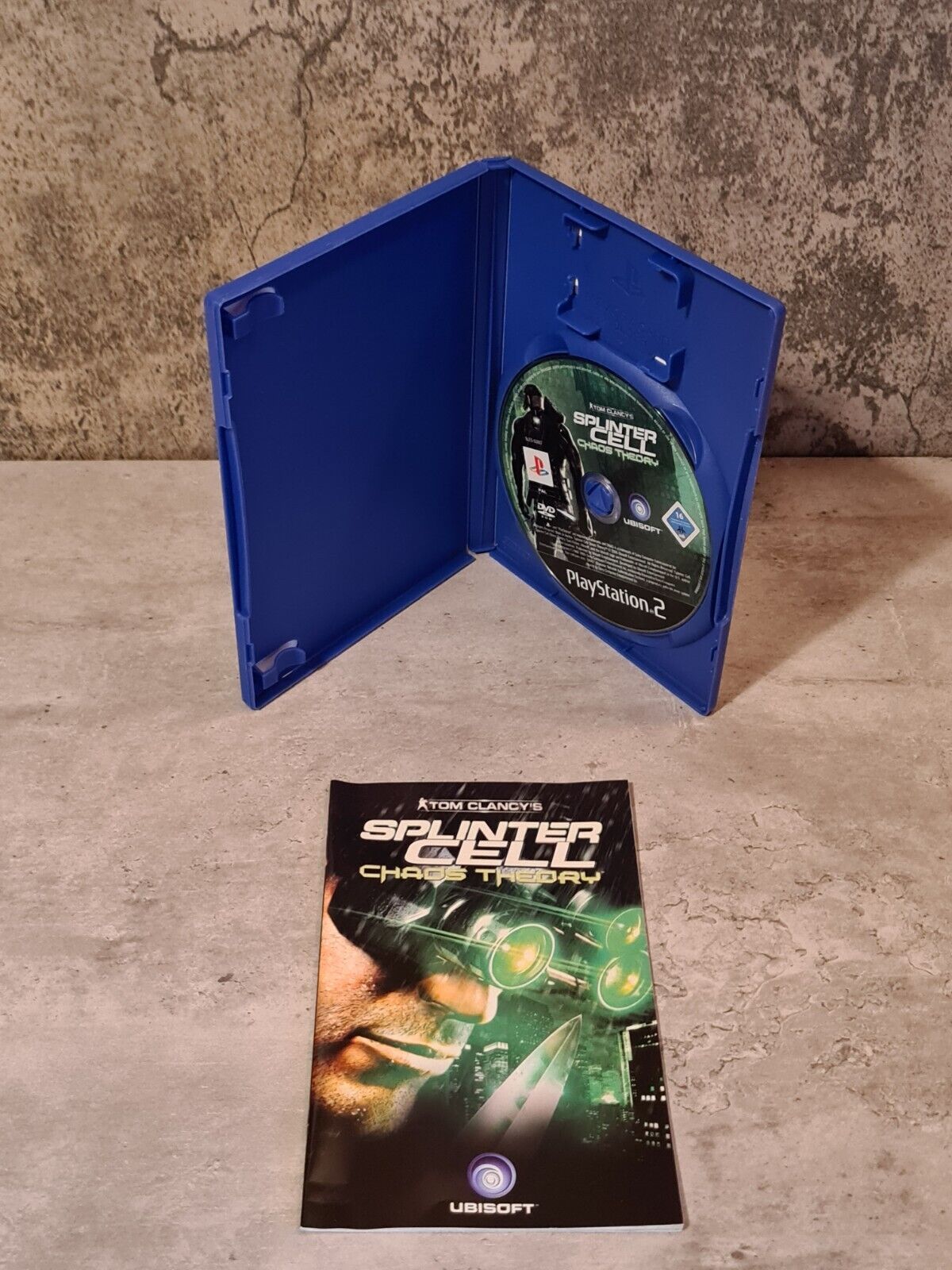 Playstation 2 Tom Clancy's Splinter Cell Chaos Theory + OVP + Anleitung Deutsch - T-Retro-Games 