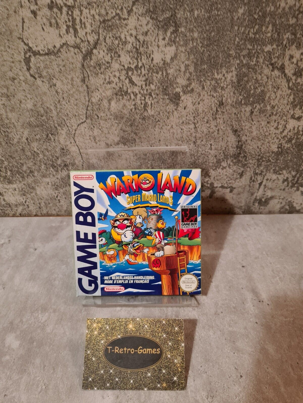 Nintendo Game Boy Wario Land Super Mario Land 3 mit OVP und Anleitung FAH - T-Retro-Games 