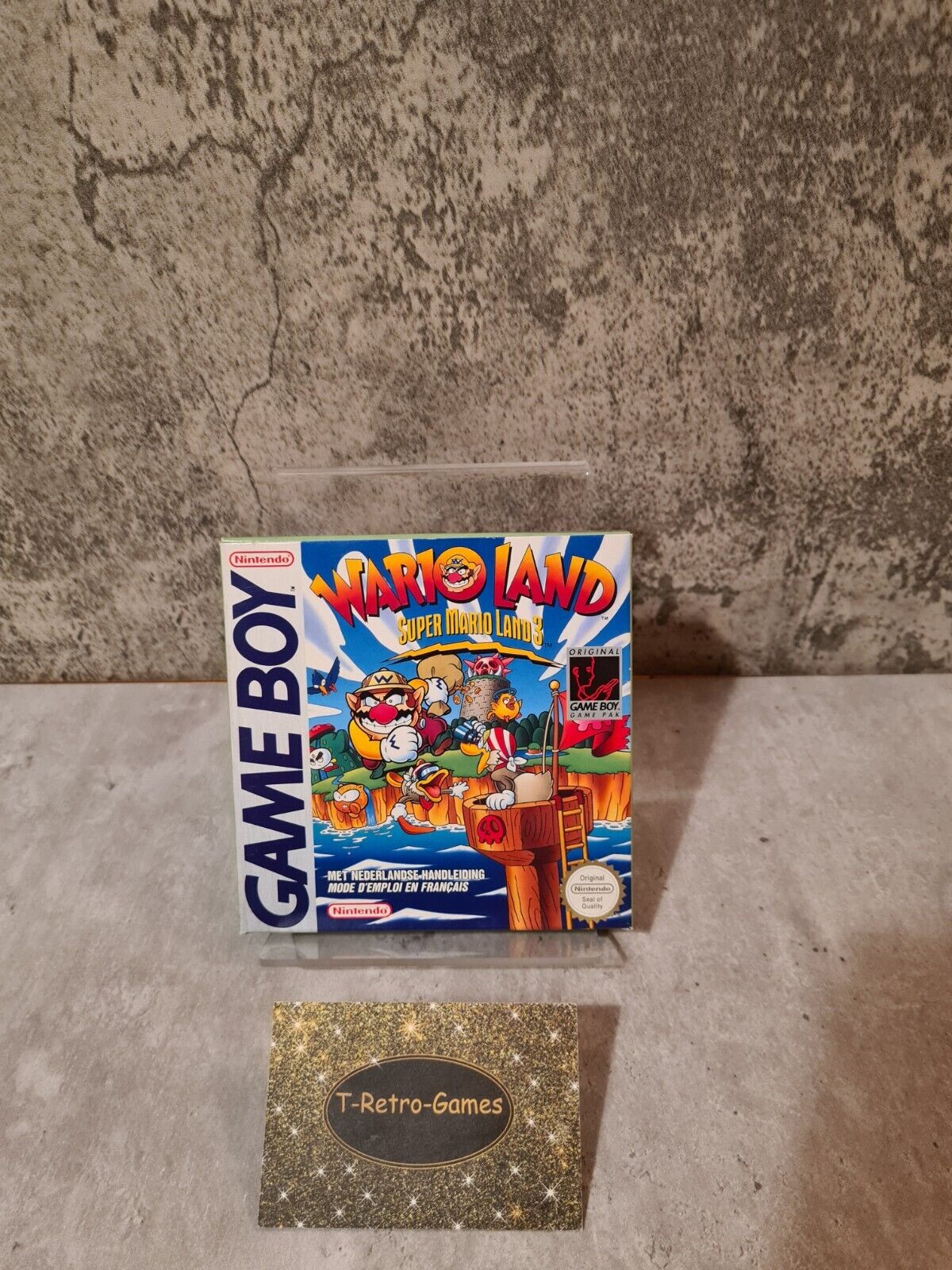 Nintendo Game Boy Wario Land Super Mario Land 3 mit OVP und Anleitung FAH - T-Retro-Games 