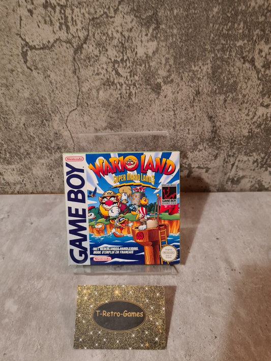Nintendo Game Boy Wario Land Super Mario Land 3 mit OVP und Anleitung FAH - T-Retro-Games 