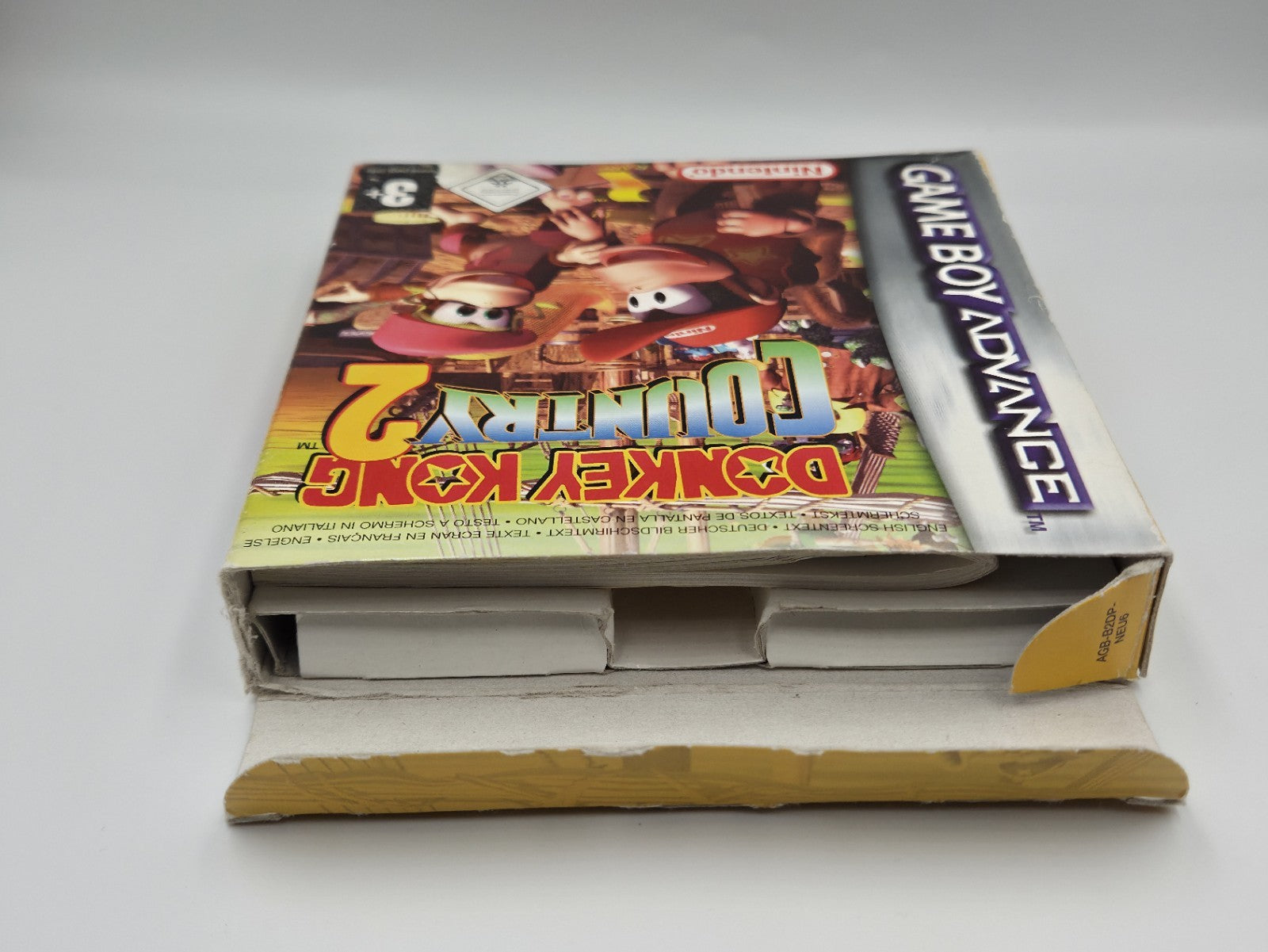 Nintendo Game Boy Advance Donkey Kong Country 2 mit OVP und Anleitung EUR