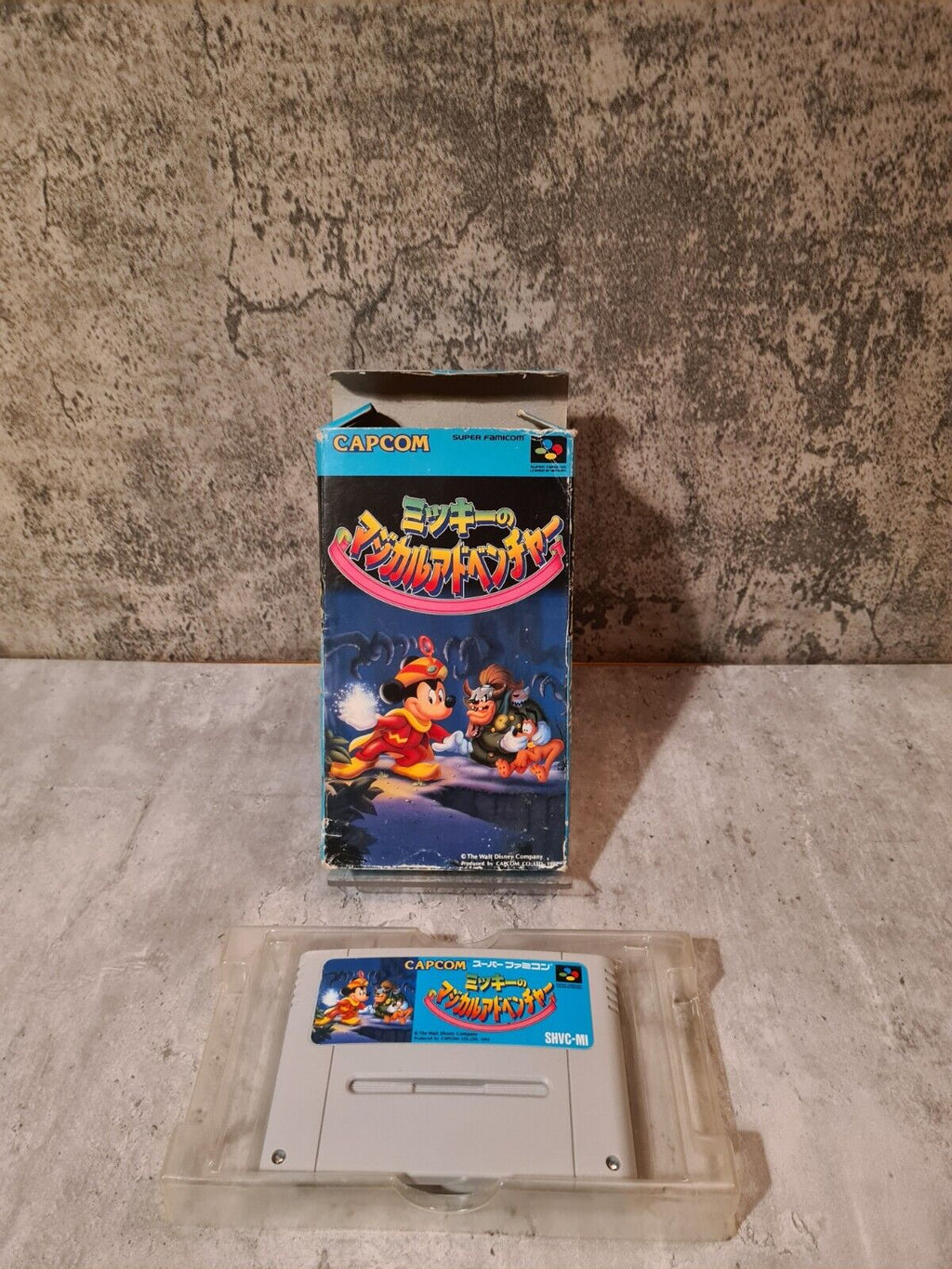SFC Super Famicom Magical Quest Starring Mickey Mouse mit OVP Japan - T-Retro-Games 