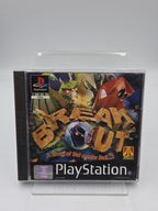 PS1 Playstation 1 Spiel Break Out mit OVP und Anleitung Englisch
