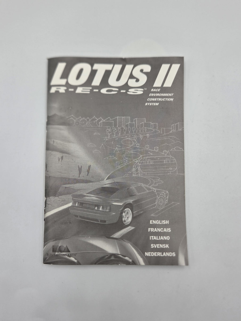 Sega Mega Drive Spiel Lotus II R.E.C.S. mit OVP und Anleitung Multilingual 