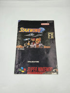 SNES Super Nintendo Starwing mit OVP und Anleitung NOE/SFRG