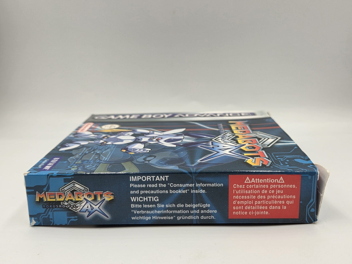 Nintendo Game Boy Advance Medabots Rokusho Ver. AX mit OVP und Anleitung EUR
