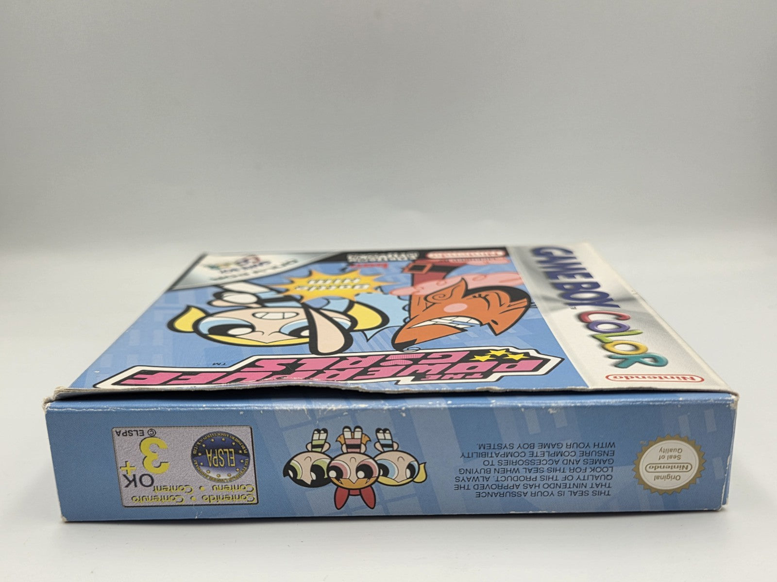 Nintendo Game Boy Color The Powerpuff Girls Battle Him mit OVP und Anleitung UKV