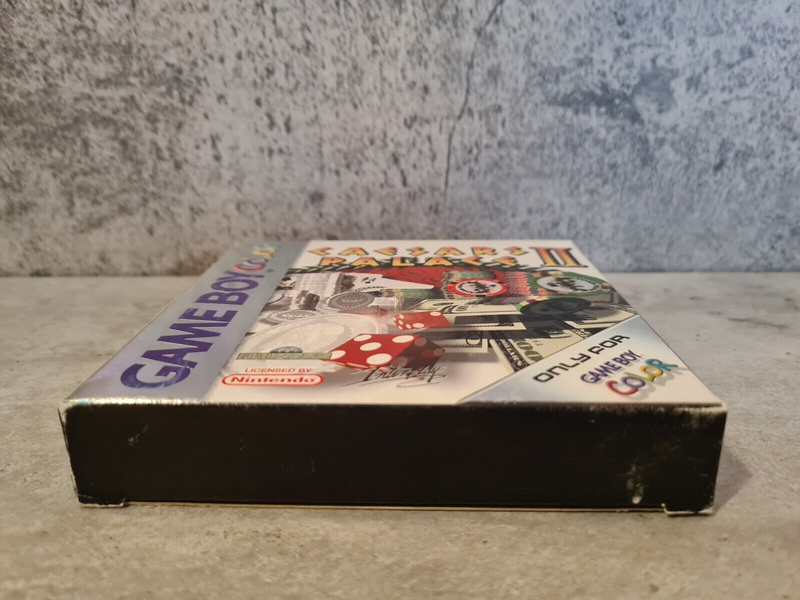 Nintendo Gameboy Color Caesars Palace II mit OVP und Anleitung EUR - T-Retro-Games 