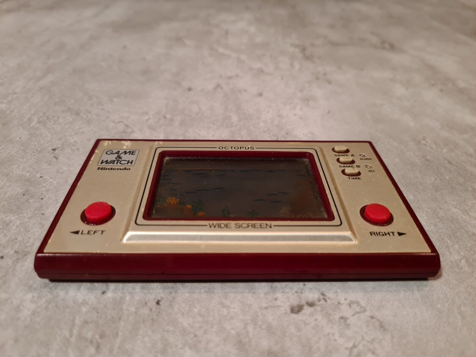 Nintendo Game & Watch Octopus Konsole Console 1981 - T-Retro-Games 