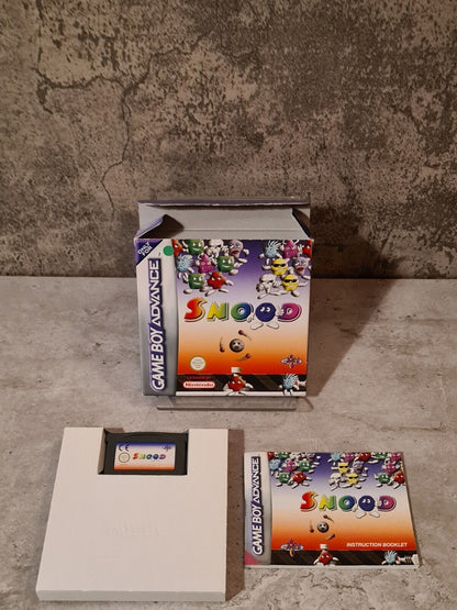 Nintendo Game Boy Advance Snood mit OVP und Anleitung NOE - T-Retro-Games 