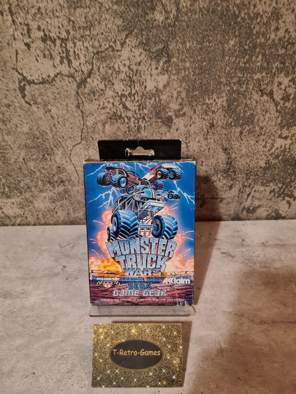 Sega Game Gear Monster Truck Wars mit OVP und Anleitung Multi Language - T-Retro-Games 