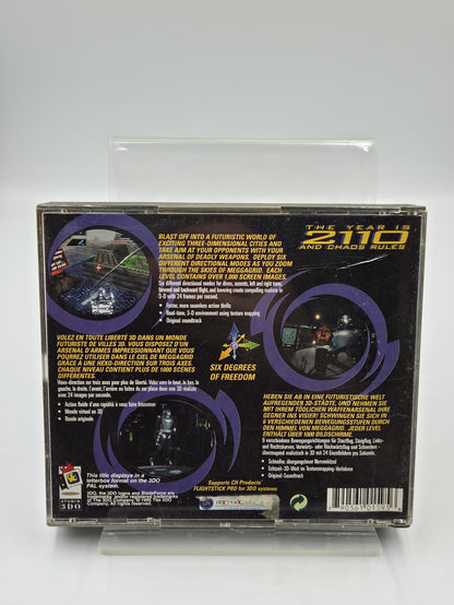 3DO Spiel Blade Force mit OVP und Anleitungen Multilingual