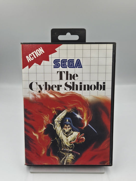 Sega Master System The Cyber Shinobi mit OVP und Anleitung Multi Language 