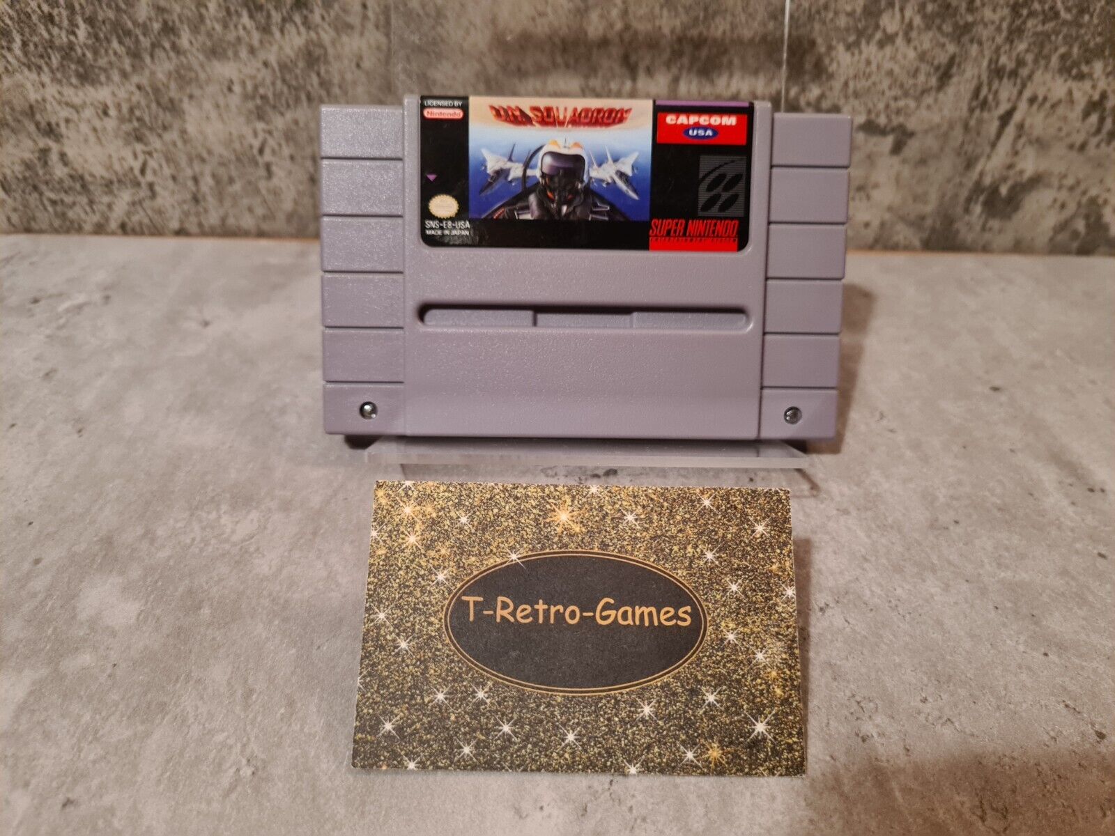 SNES Super Nintendo UN Squadron NTSC USA Modul - T-Retro-Games 