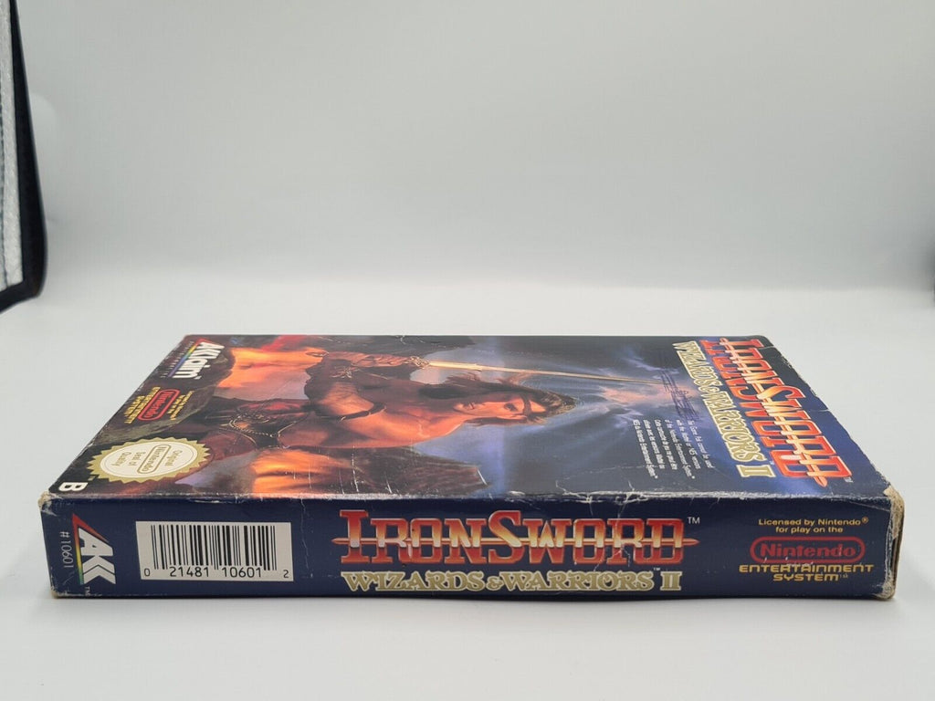 NES IronSword Wizards & Warriors II mit OVP und Anleitung FRA - T-Retro-Games 