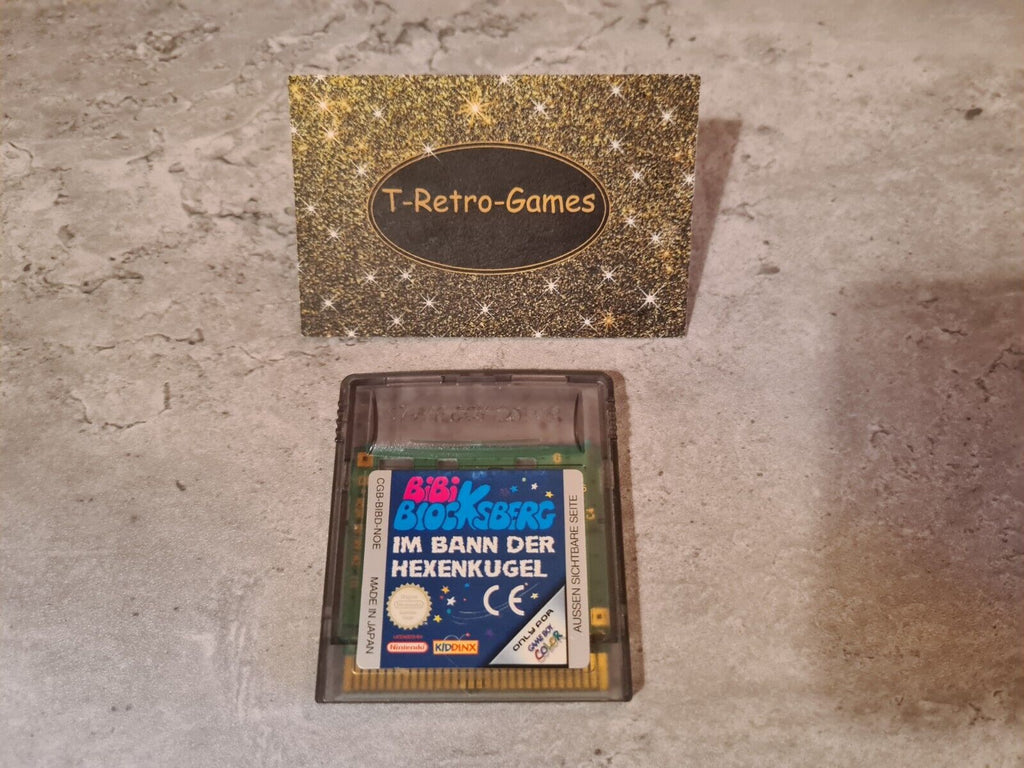 Nintendo Game Boy Color Bibi Blocksberg Im Bann der Hexenkugel NOE Modul - T-Retro-Games 