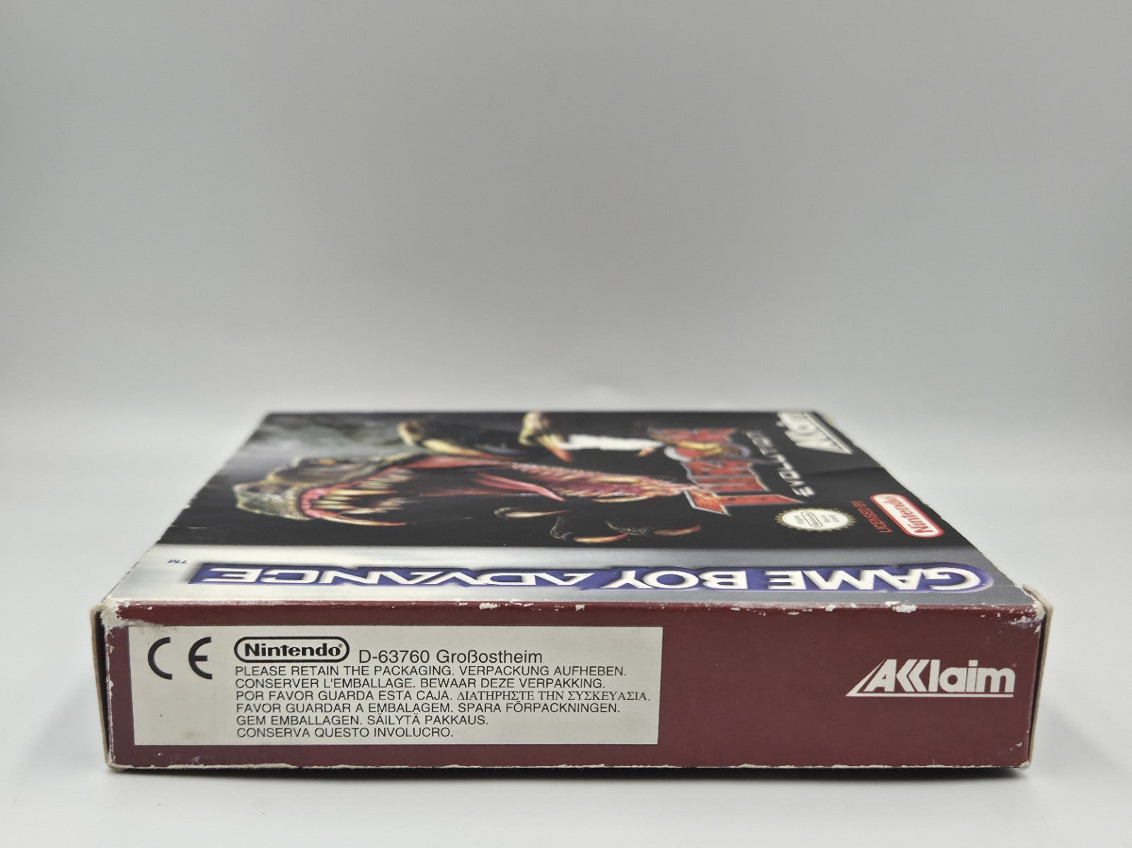 Nintendo Game Boy Advance Spiel Turok Evolution mit OVP und Anleitung FAH
