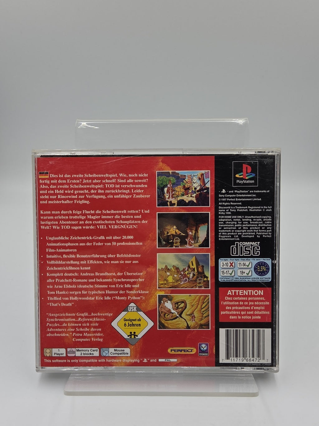 PS1 Playstation 1 Spiel Discworld II mit OVP Deutsch