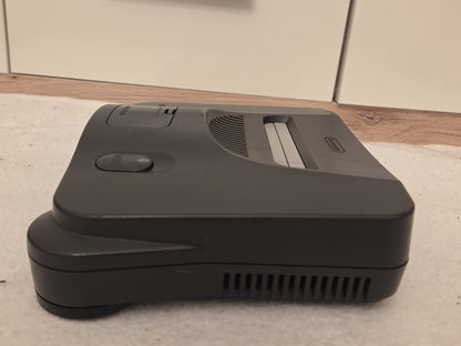 Nintendo 64 N64 Konsole Console Black Schwarz mit Controller + Kabeln