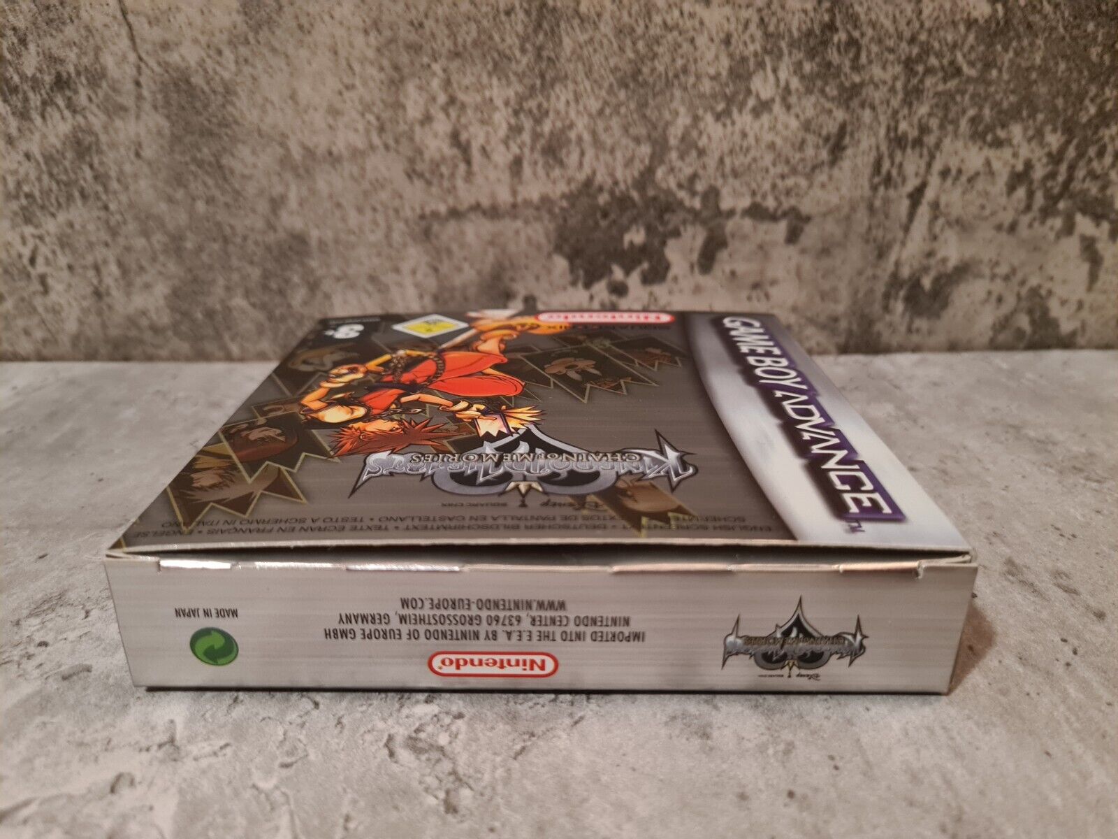 Gameboy Advance Kingdom Hearts Chain of Memories mit OVP und Anleitung EUR - T-Retro-Games 
