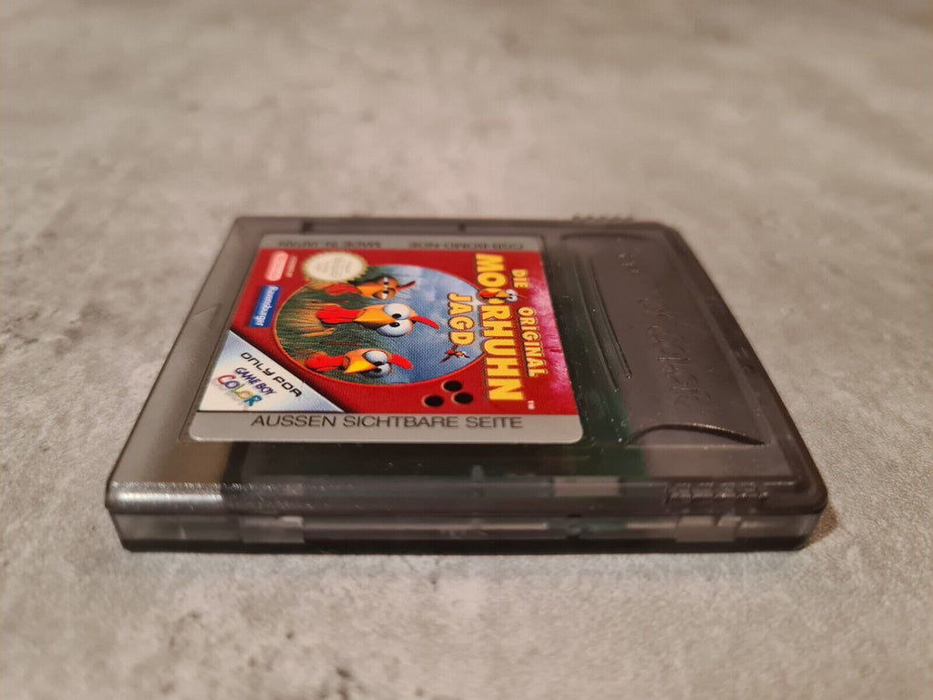 Nintendo Game Boy Color Die Original Moorhuhn Jagd NOE Modul - T-Retro-Games 