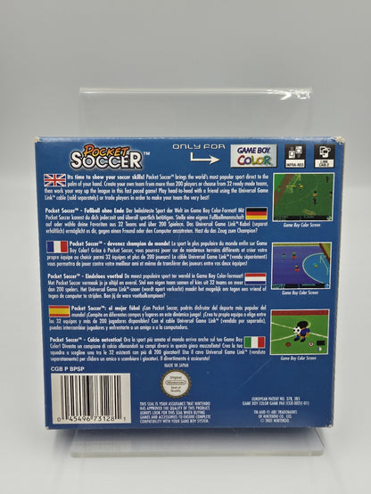 Nintendo Game Boy Color Pocket Soccer mit OVP und Anleitung EUR