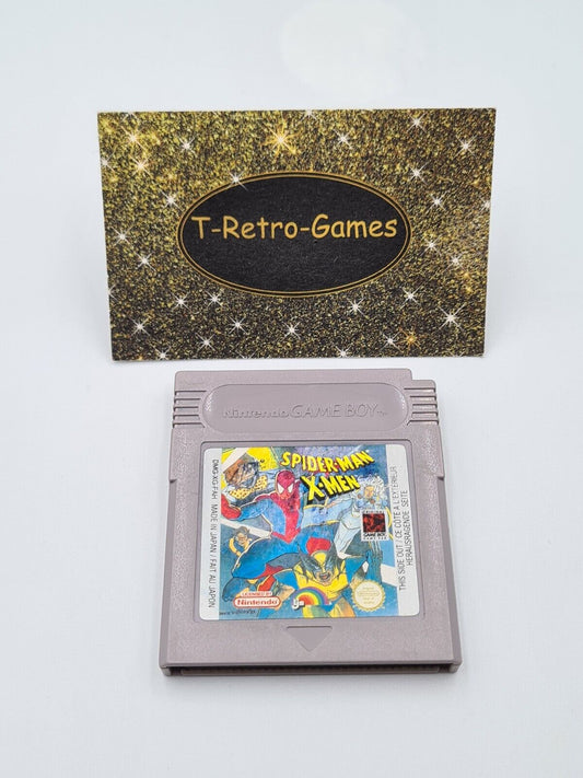 Nintendo Game Boy Classic Spiel Spider-Man X-Men Modul FAH - T-Retro-Games 