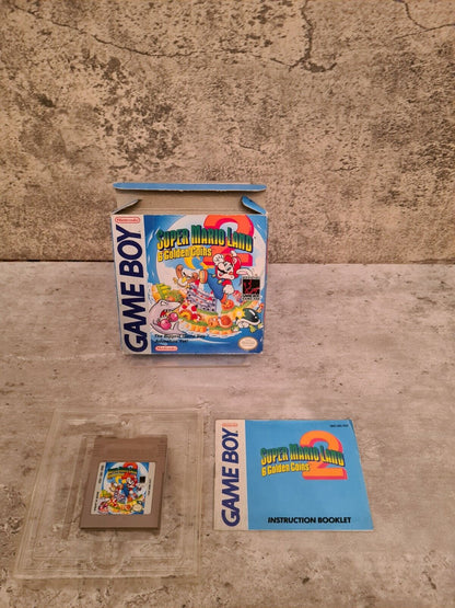Nintendo Gameboy Super Mario Land 2 : 6 Golden Coins mit OVP und Anleitung USA - T-Retro-Games 