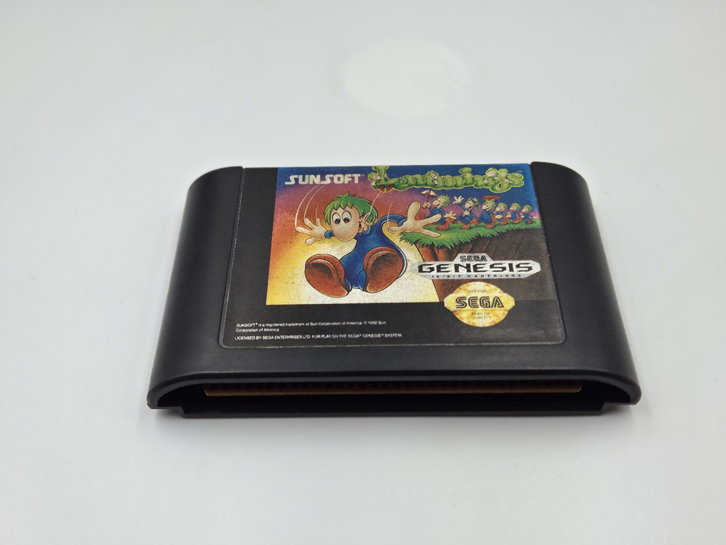 Sega Genesis Spiel Lemmings mit OVP USA