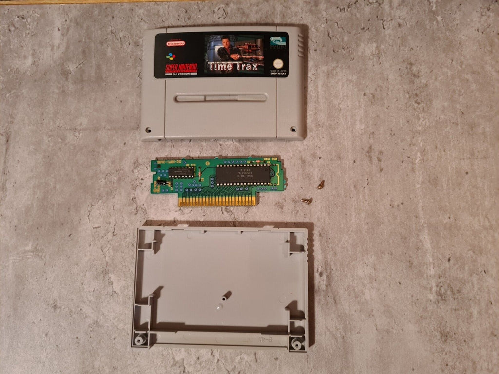 SNES Super Nintendo Time Trax mit OVP und Anleitung UKV - T-Retro-Games 