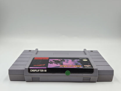 SNES Super Nintendo Spiel Choplifter III NTSC USA Modul