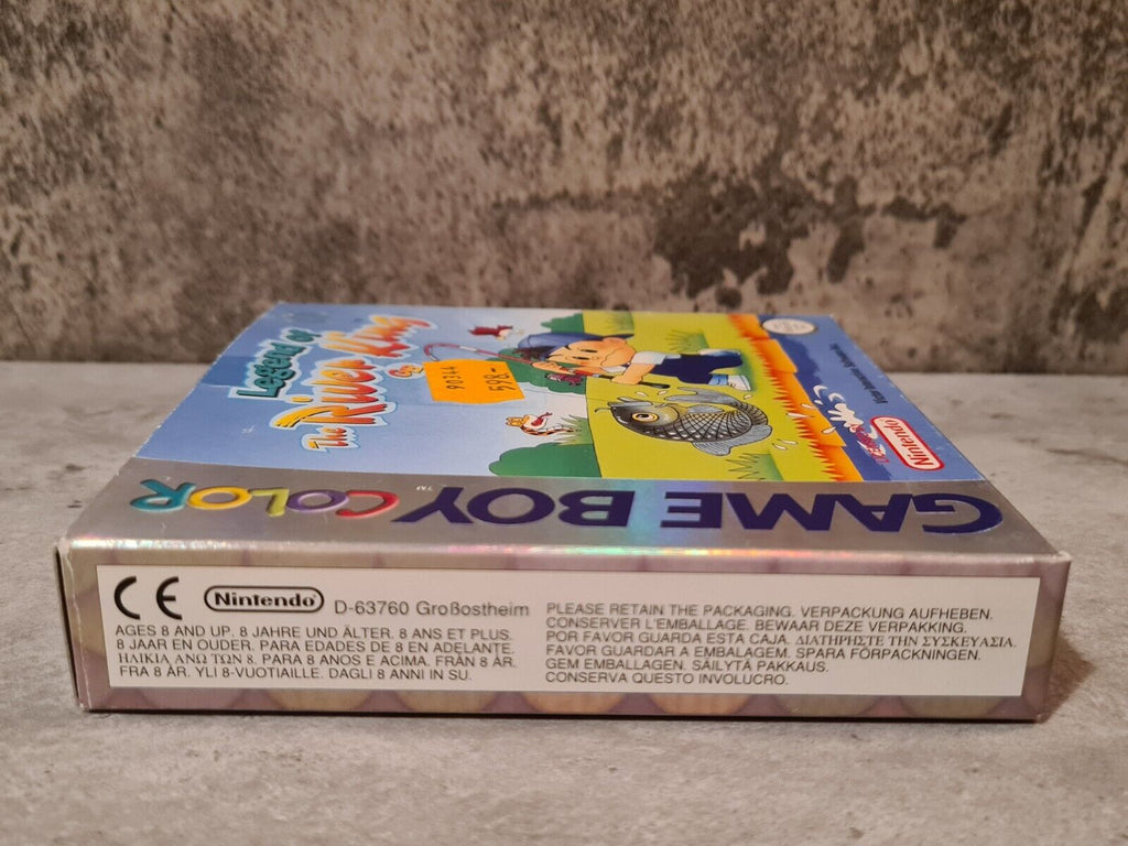 Nintendo Game Boy Color Legend of The River King mit OVP und Anleitung NOE - T-Retro-Games 