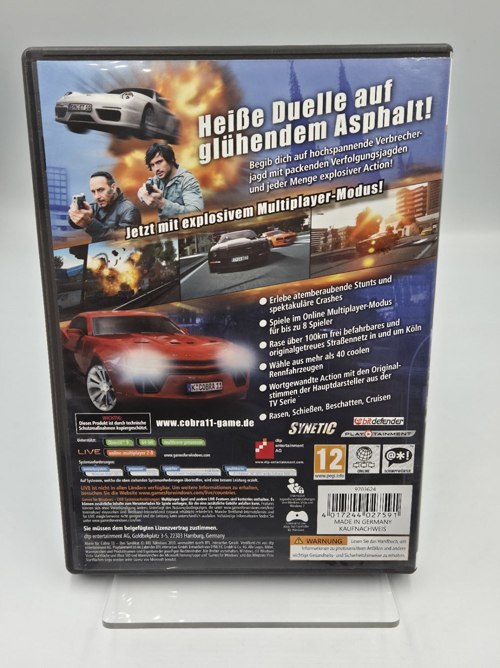 PC-CD Rom Spiel Alarm für Cobra 11 Das Syndikat