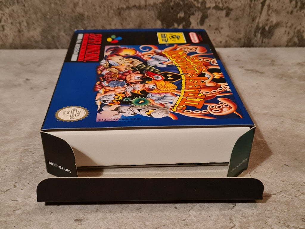 SNES Super Nintendo Super Adventure Island II mit OVP und Anleitung + Poster UKV - T-Retro-Games 