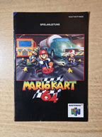 N64 Nintendo 64 Mario Kart 64 Spielanleitung Instruction Booklet NOE
