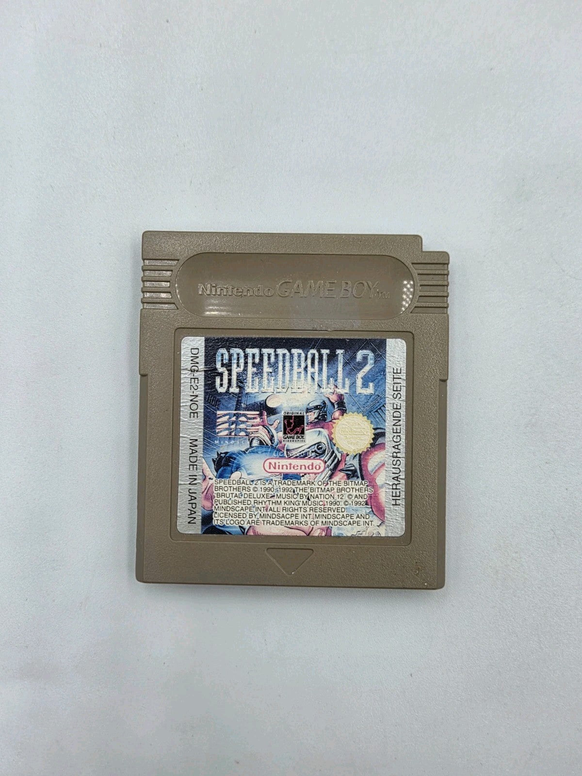 Nintendo Game Boy Classic Spiel Speedball 2 Modul NOE