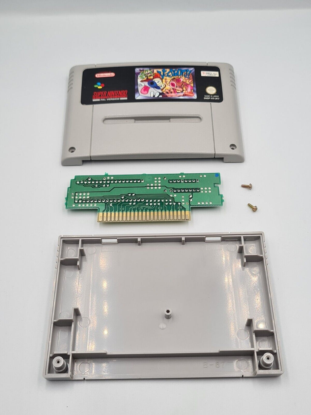 SNES Super Nintendo The Ren & Stimpy Show Veediots! Modul UKV - T-Retro-Games 