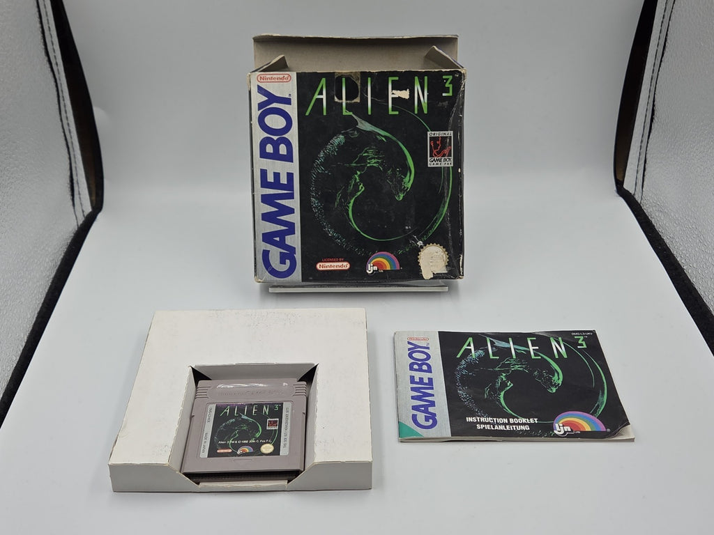 Nintendo Game Boy Classic Spiel Alien 3 mit OVP und Anleitung NOE