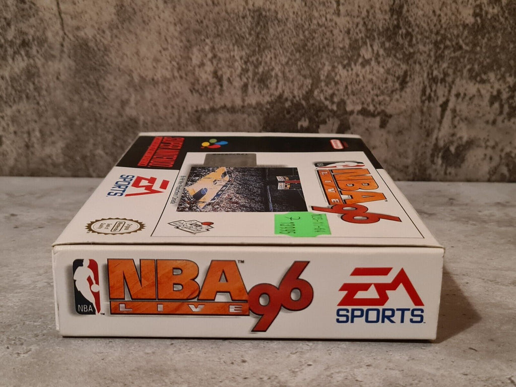 SNES Super Nintendo NBA Live 96 mit OVP und Anleitung EUR - T-Retro-Games 