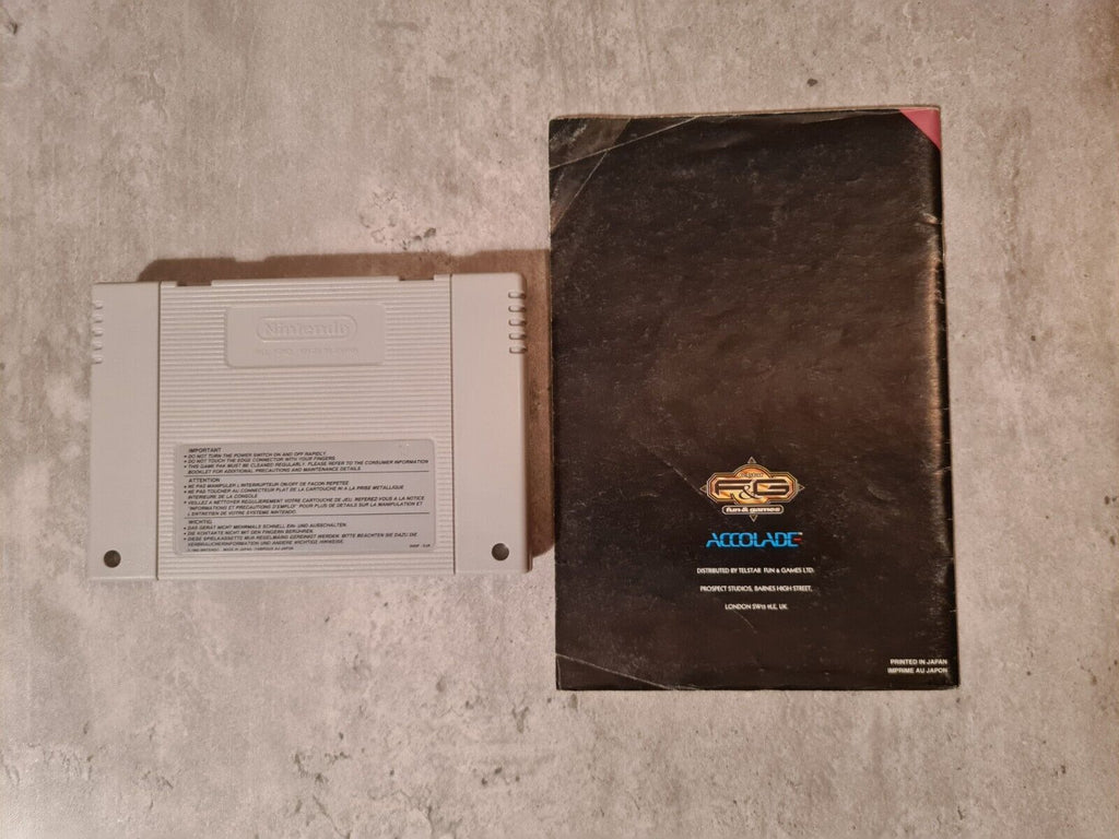 SNES Super Nintendo Bubsy II mit OVP und Anleitung EUR - T-Retro-Games 