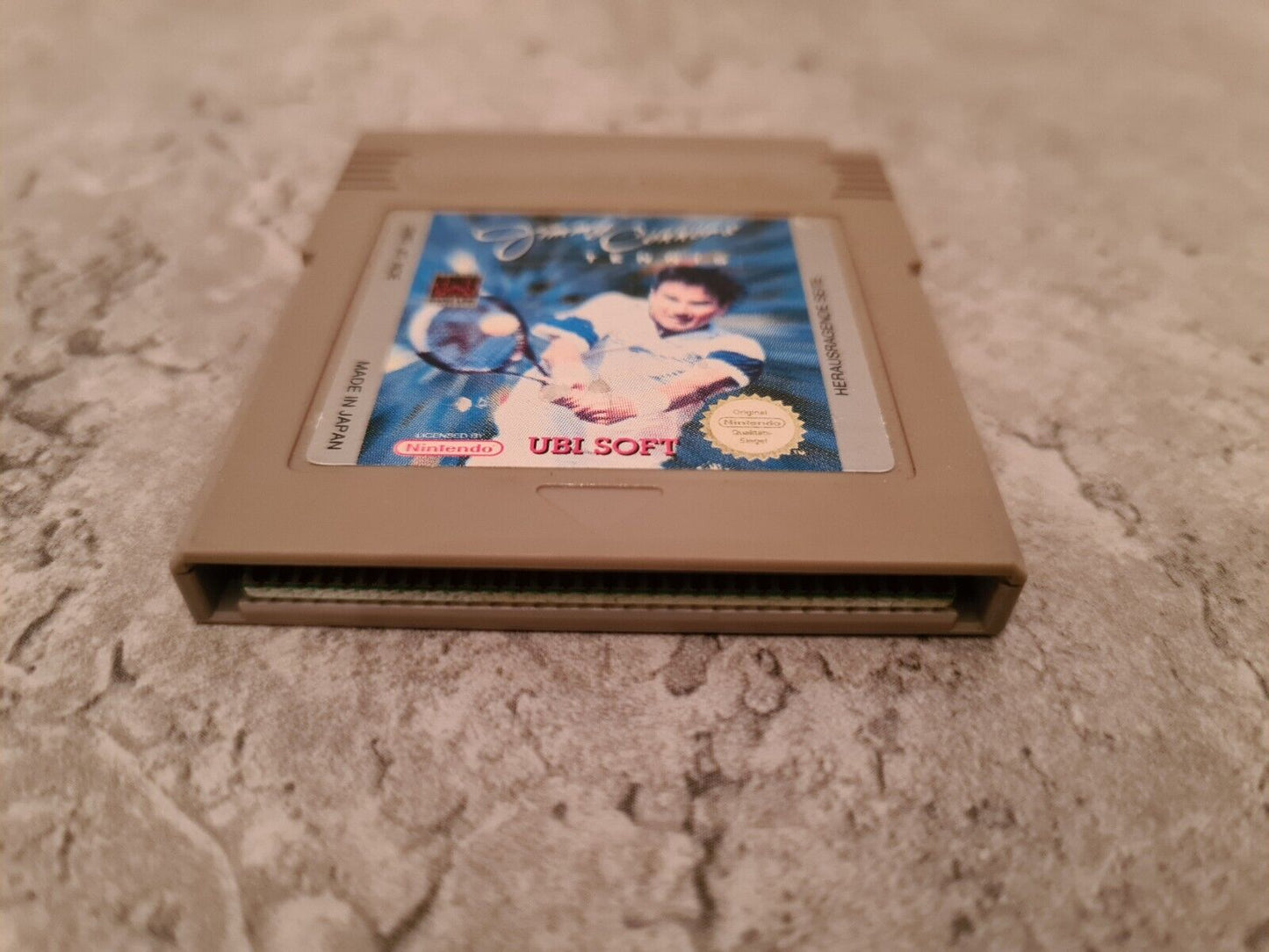 Nintendo Gameboy Classic Spiel Jimmy Connors Tennis Modul NOE - T-Retro-Games 