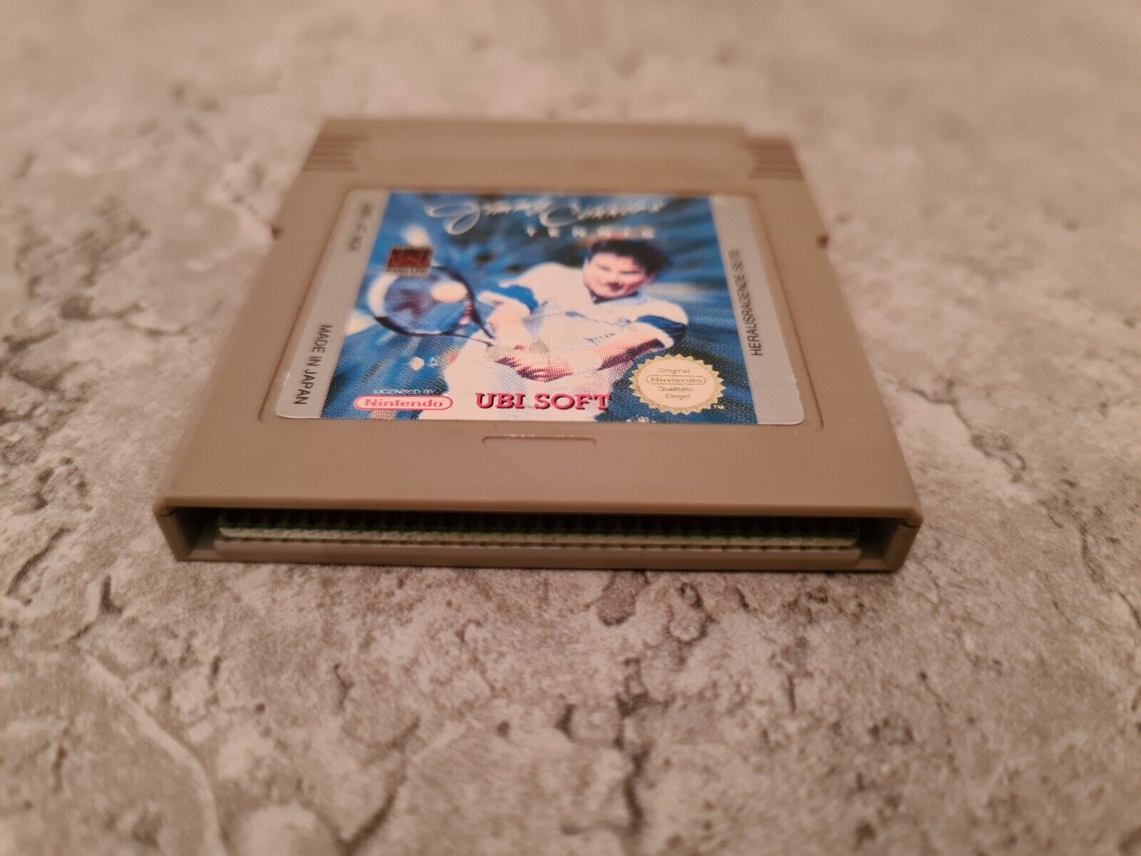 Nintendo Gameboy Classic Spiel Jimmy Connors Tennis Modul NOE - T-Retro-Games 