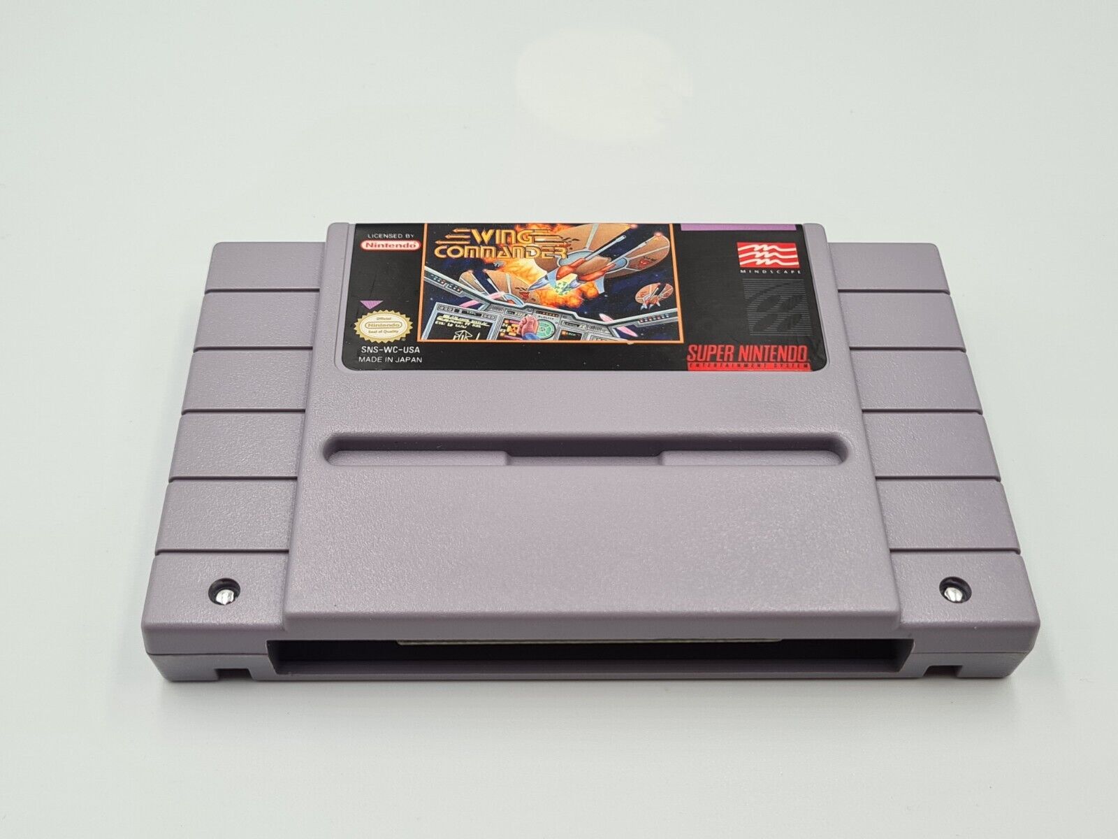 SNES Super Nintendo Wing Commander mit OVP und Anleitung NTSC USA - T-Retro-Games 