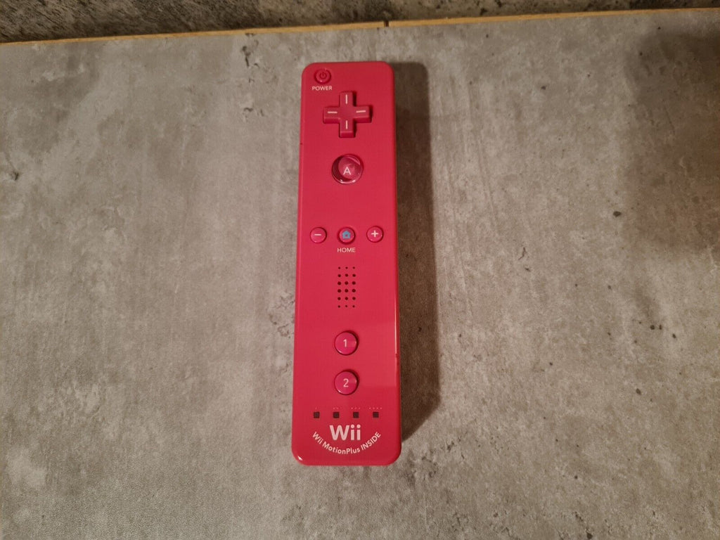 Nintendo Wii U Controller Remote Plus Pink - T-Retro-Games 